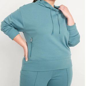 Women set Hoody and Joggers High Waisted Size Large